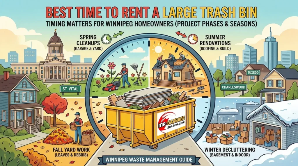 Best Time to Rent a Large Trash Bin for Your Cleanup Project